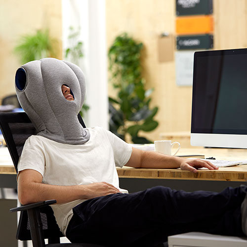 Ostrichpillow ORIGINAL NAPPING PILLOW Sleepy Blue