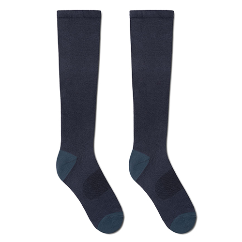 Ostrichpillow Bamboo Compression Socks M Blue&Yellow