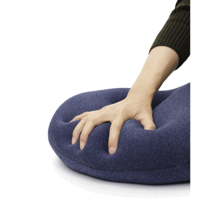 MOGU モグ プレミアムホールクッション ネイビー