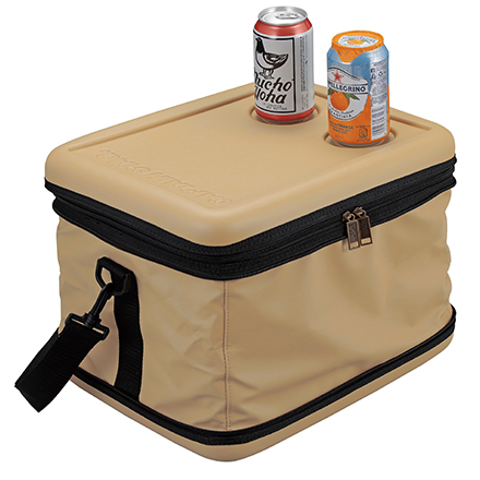 キャプテンスタッグ スーパーコールド クーラーバッグ 43L ベージュ UE-618