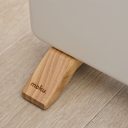 moku. コンベクターヒーター ここぽかミニ ホワイト MCH-0300/W