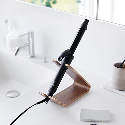 RIN リン ドライヤー&ヘアーアイロンスタンド ブラウン 1332