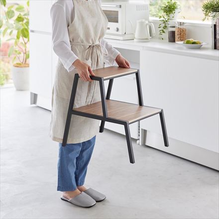 tower タワー 踏み台 タワー 2段 ブラック 1468