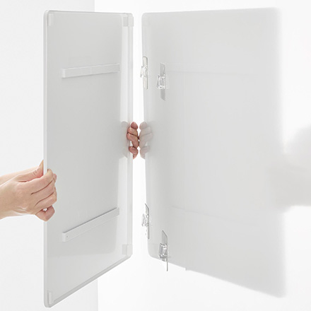 tower タワー フィルムフックスチールパネル ホワイト 1514