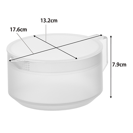 tower タワー ティーポット ホワイト 1672