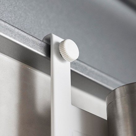 tower タワー レンジフードスチールパネル ホワイト 1735