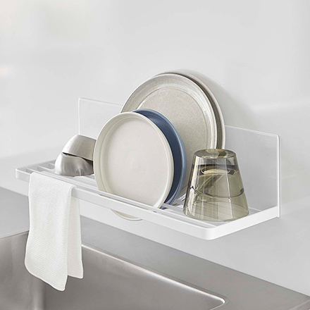 tower タワー マグネット水切りラック ホワイト 3781