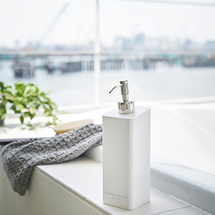 tower タワー マグネットツーウェイディスペンサー コンディショナー ホワイト 4260