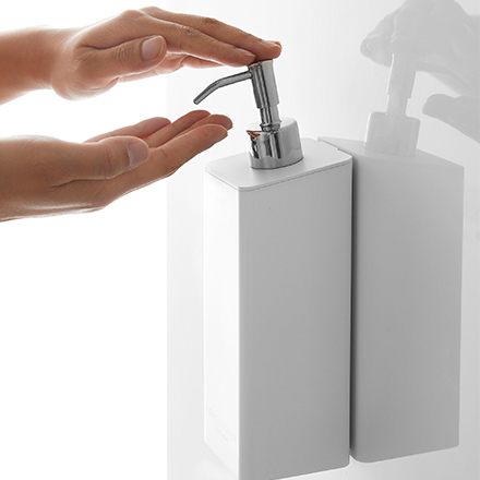 tower タワー マグネットツーウェイディスペンサー ボディソープ ホワイト 4262