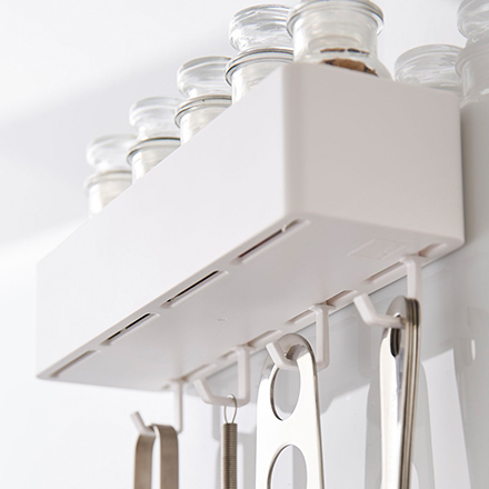 tower タワー マグネットストレージラック ホワイト 4846