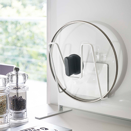 tower タワー マグネット鍋蓋ホルダー ホワイト 5140