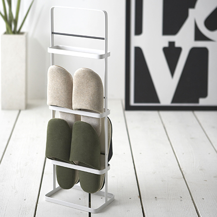 tower タワー スリッパラック ホワイト 6098