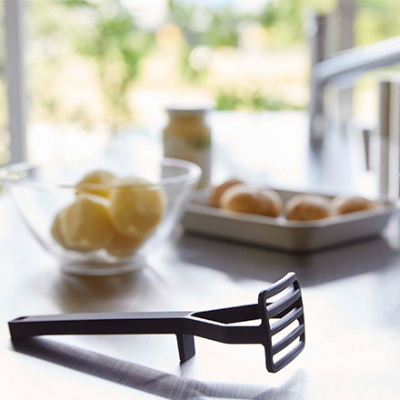 tower タワー シリコーンハンドル ポテトマッシャー ブラック 6361