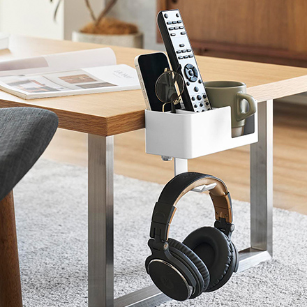 tower タワー テーブル横マルチラック ホワイト 10367