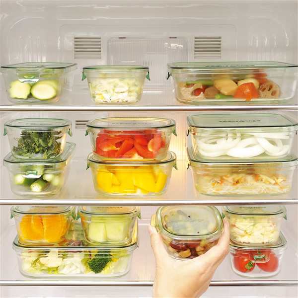 イワキ iwaki パック&レンジ システム7点セット グリーン PSC-PRN-G7