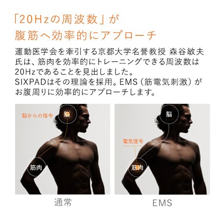 MTG SIXPAD Abs Belt [S/M/L] ( 腹筋 / ウエスト ) 当店限定2年保証付