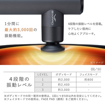 SIXPAD Power Gun Pocket ブラック SE-BP-03A 当店限定2年保証付