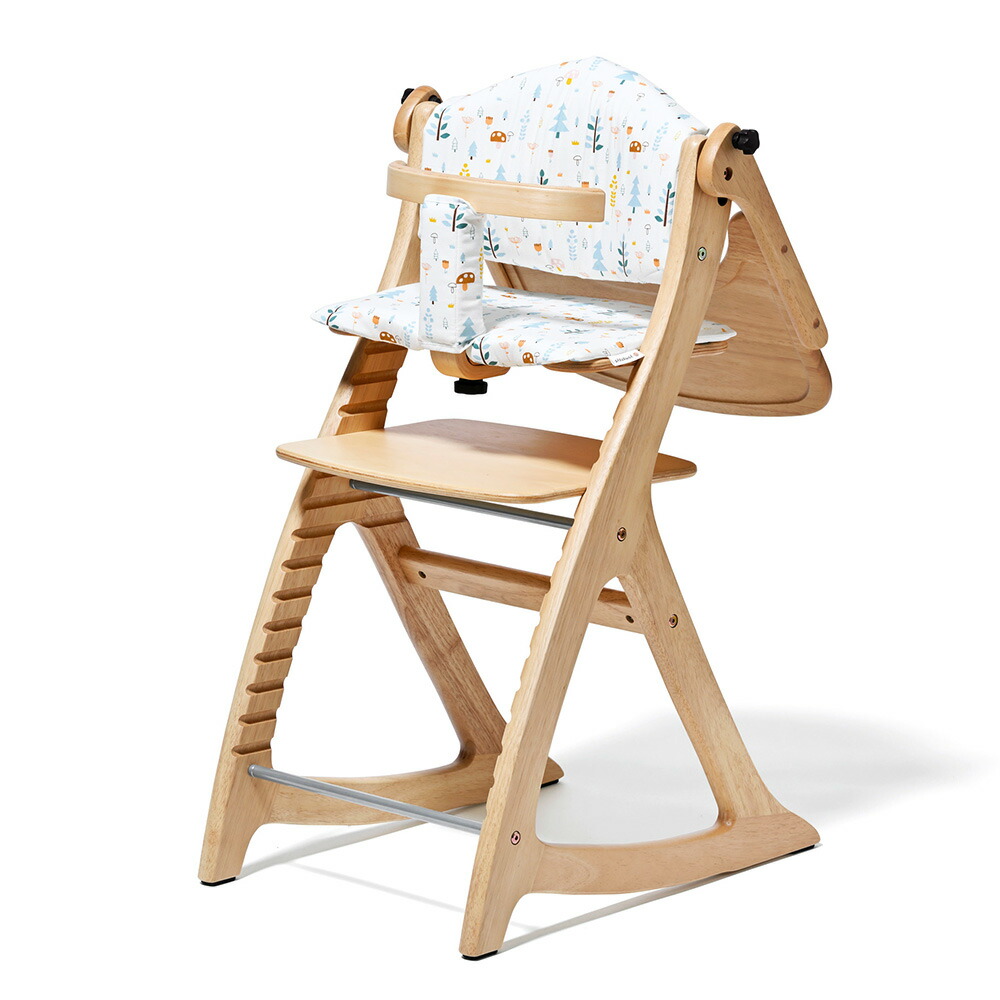 yamatoya認定店 大和屋 sukusuku すくすくチェア スリム J 専用設計 チェアクッション ベビーチェア オプション品 アニマルグレー 032718