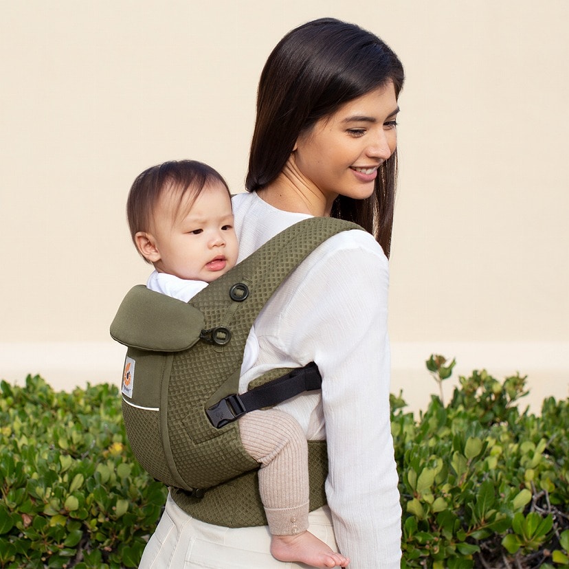 エルゴベビー アダプト ソフトフレックス Ergobaby ADAPT SoftFlex 抱っこひも パールグレー CREGBCASFMGRY