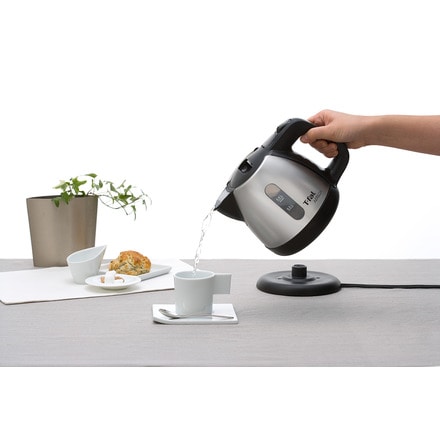 ティファール T-fal 電気ケトル kettle アプレシア プラス メタリック 0.8L (ノワール)