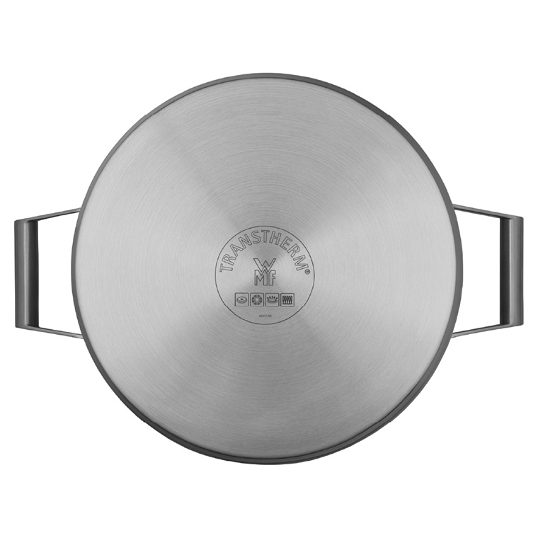 WMF コンフォートライン ハイキャセロール 両手鍋 24cm W0729246040 IH対応 ガス火対応 万能鍋 ガラス蓋付き 食洗機対応 オーブン対応