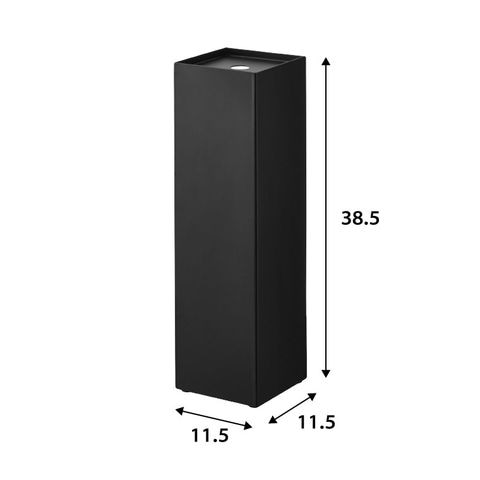 山崎実業 公式 tower トイレットペーパーホルダー タワー ブラック 7851