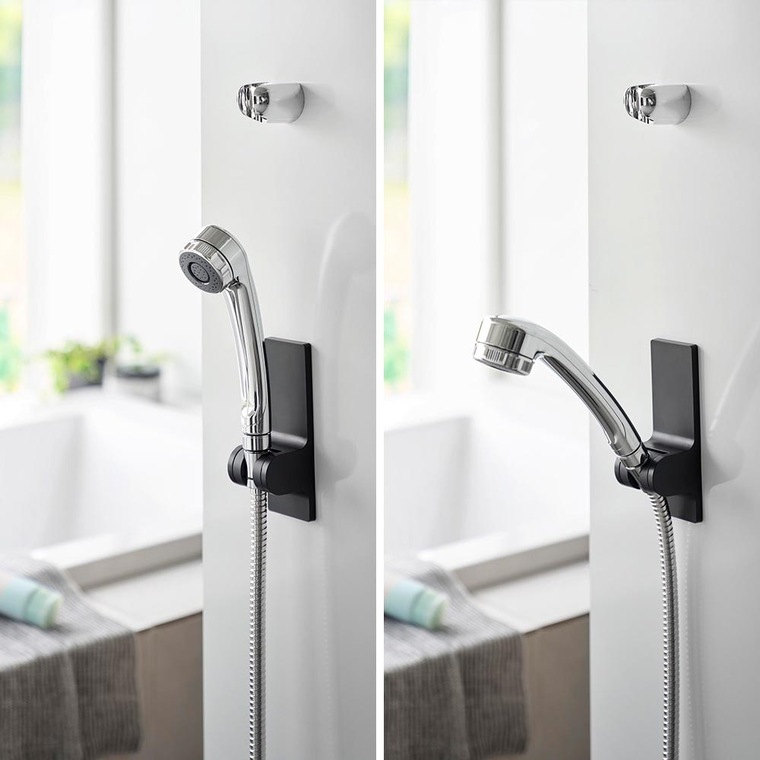 角度が調節できるマグネットシャワーホルダー タワー 山崎実業 tower 10286 10287 ホワイト ブラック / ホワイト