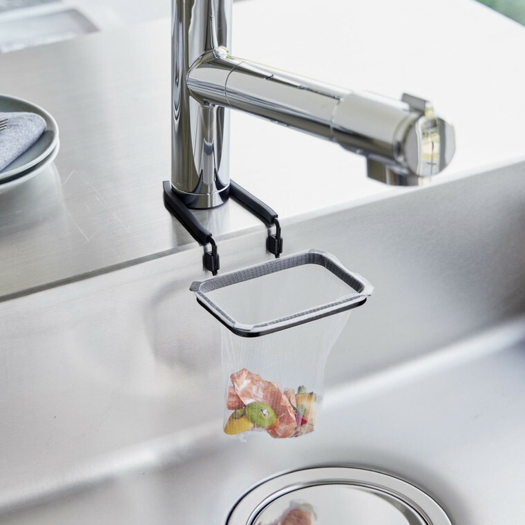 tower 蛇口にかける水切りネットホルダー タワー 10515 10516 / ホワイト