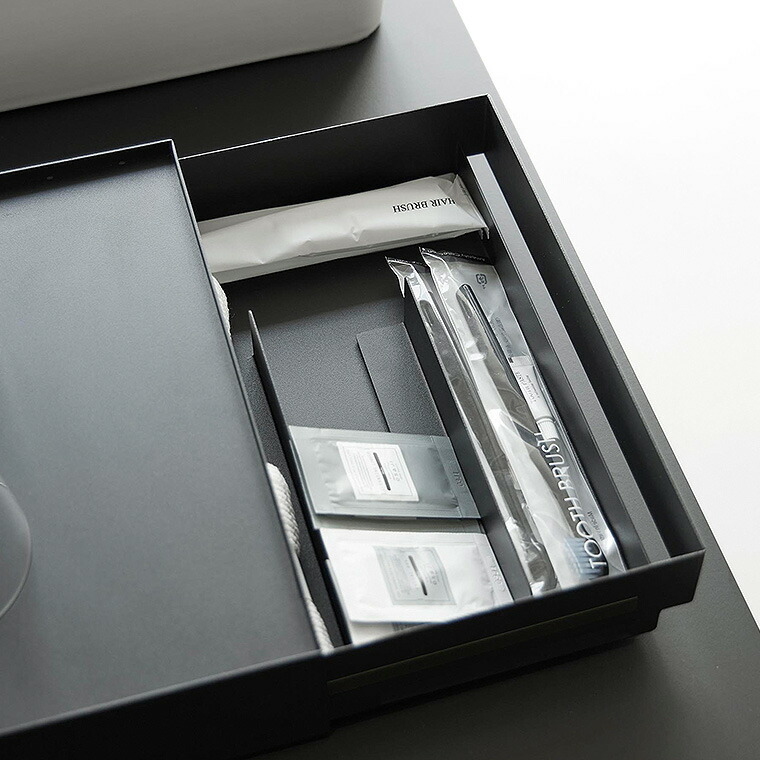 tower トレー付きアメニティ引き出し収納 タワー 山崎実業 10711 10712 / ホワイト