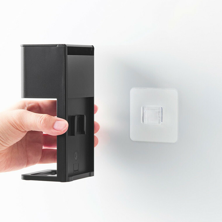 tower フィルムフック マウスピース&洗浄タブレット収納ラック タワー 山崎実業 10725 10726 / ブラック