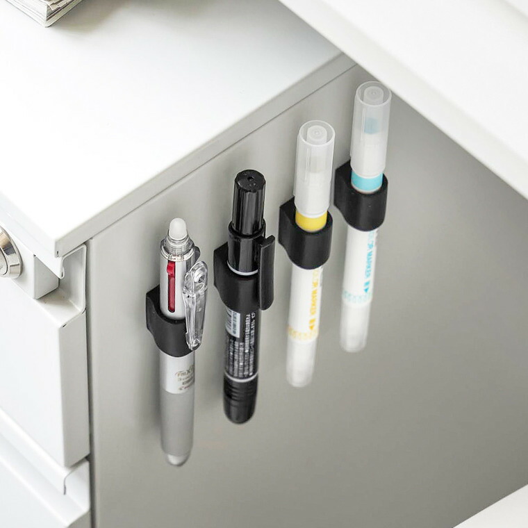 tower マグネットペンホルダー タワー 4個組 山崎実業 10733 10734 / ホワイト