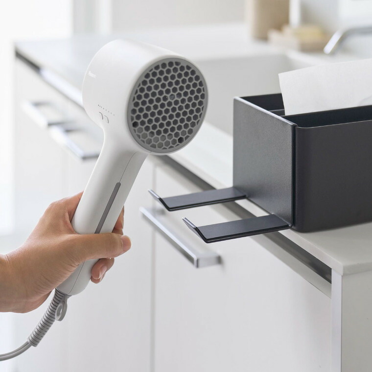 tower ペーパータオルオーガナイザーシリーズドライヤーホルダー タワー 山崎実業 10739 10740 / ホワイト