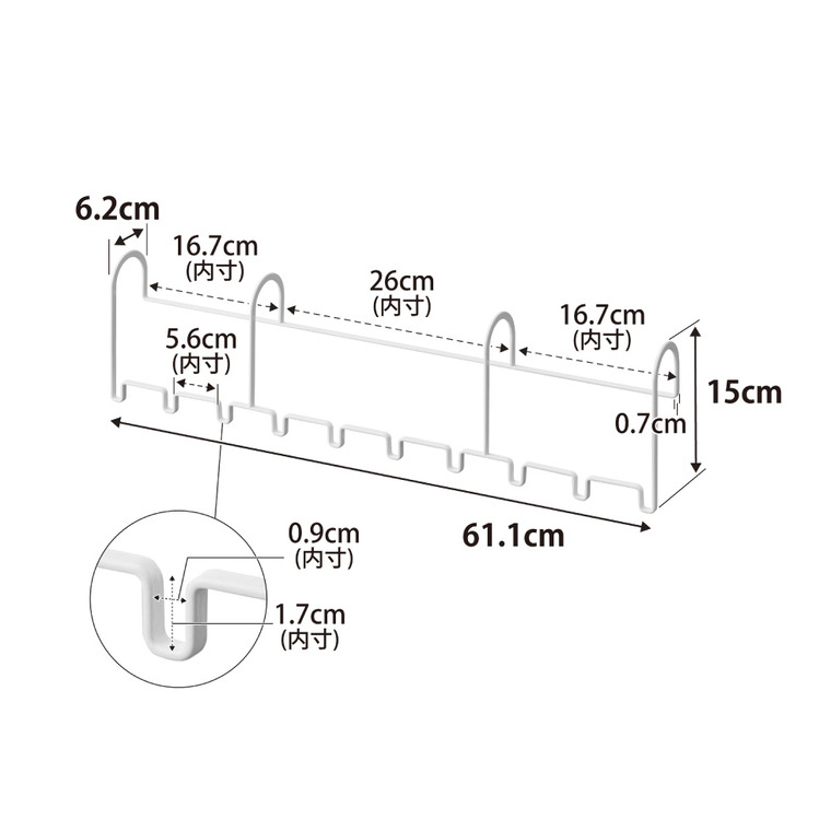 tower ハンガーホルダー タワー 10連 山崎実業 10892 10893 ホワイト ブラック / ホワイト