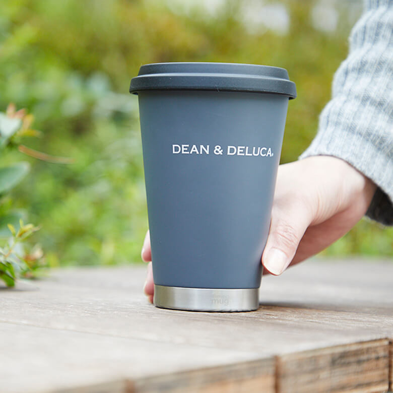 DEAN & DELUCA サーモタンブラー　チャコールグレー350ml