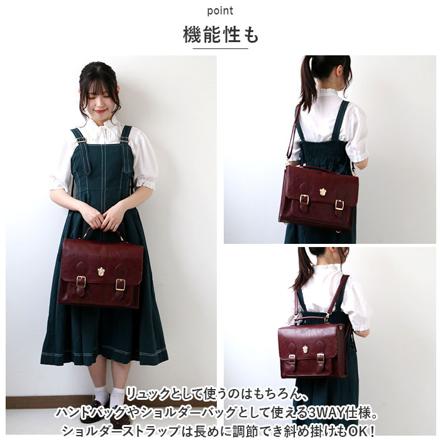 FLAPPER ハリーポッター ホグワーツ エンブレム 3Wayリュック リュック WINERED.グリフィンドール