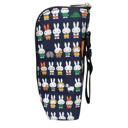 キャラクター 哺乳瓶ポーチ ミッフィー/水色