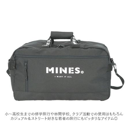 トラベルボストンバッグ 40L ボストンバッグ MINES