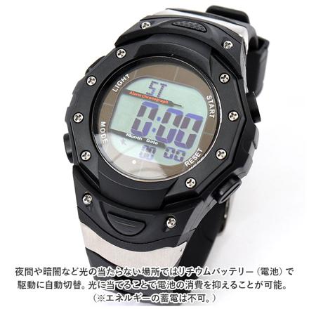 フォルミア FORMIA デジタルウオッチ 腕時計 ブラック