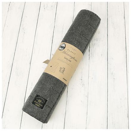 フラフィット キッチンマット ヘリンボンIV 50×210cm ブラウン
