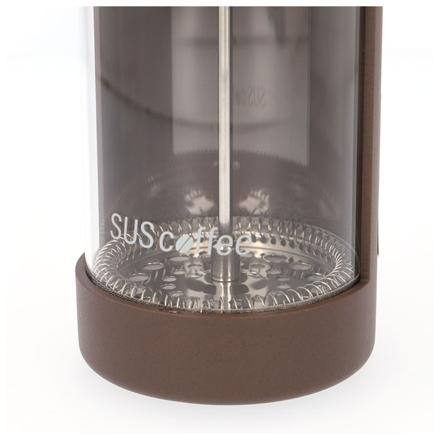 SUS coffee frenchpreSS コーヒープレス broWn