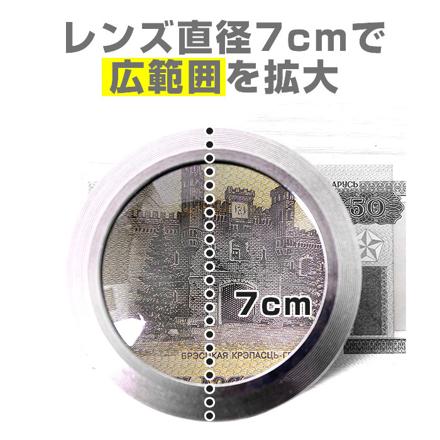 LeD拡大鏡5倍 Loupe1268 LeD拡大鏡5倍 ブラック