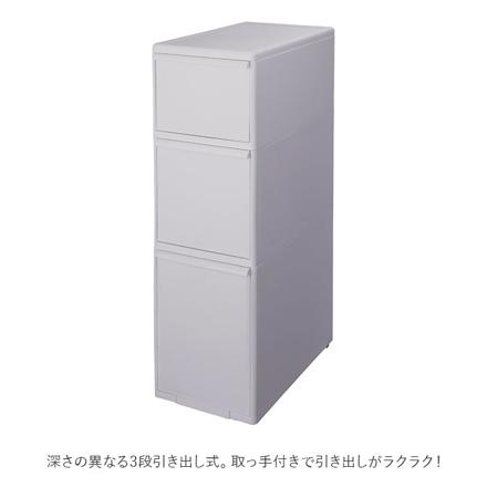 スリムストレージ ミディストッカー オールグレー