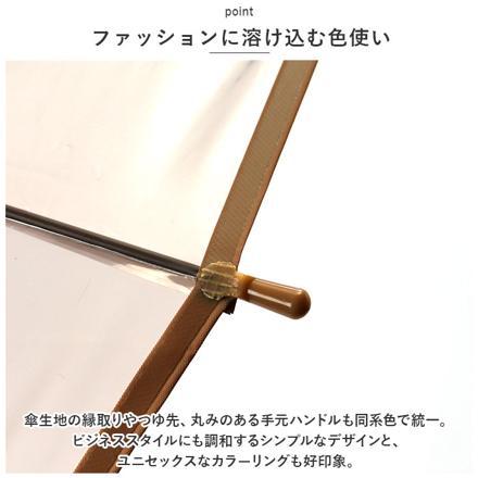 aMuSant SouS La pLuie プラスチック傘 16本骨 55cM プラスチック傘 スカイxネイビー