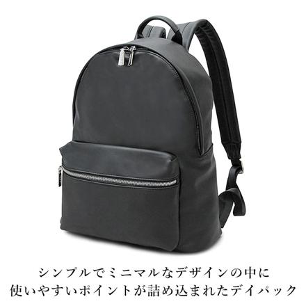 REGiSTA Pu-Leather DayPack リュック BLACK-A