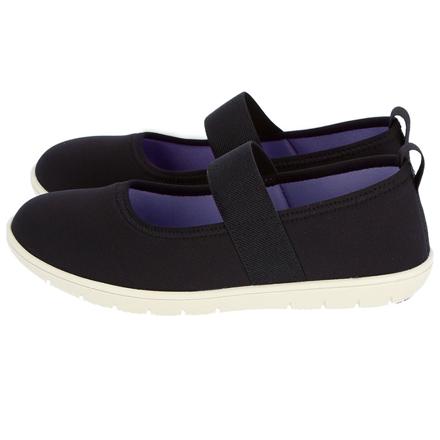 Pansy 2104 ストラップニットパンプス LL(24.5cm-25.0cm) ブラック