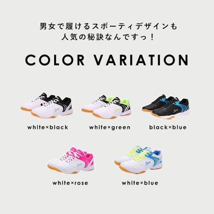 スポーツシューズ pmysport7059 37(23.5cm) ホワイト×ブルー