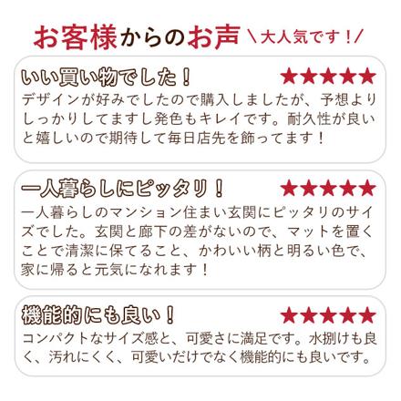 PVCエントランスマット pvcmat スマイルBK