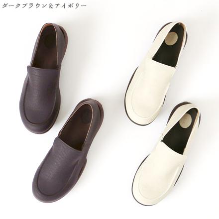 Re:getA リゲッタ R-277Mドライビングローファー メンズ M(26.0?26.5cM) ブラック