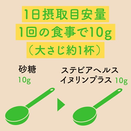 日本リコス ステビアヘルス イヌリンプラス 100g袋×6袋入×(2ケース)|嗜好品 甘味料 調味料 低カロリー