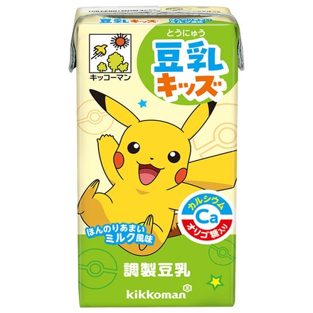 キッコーマン 豆乳キッズ ほんのりあまい ミルク味 160ml紙パック×18本入|豆乳 キッコーマン 調整 200ml 紙パック